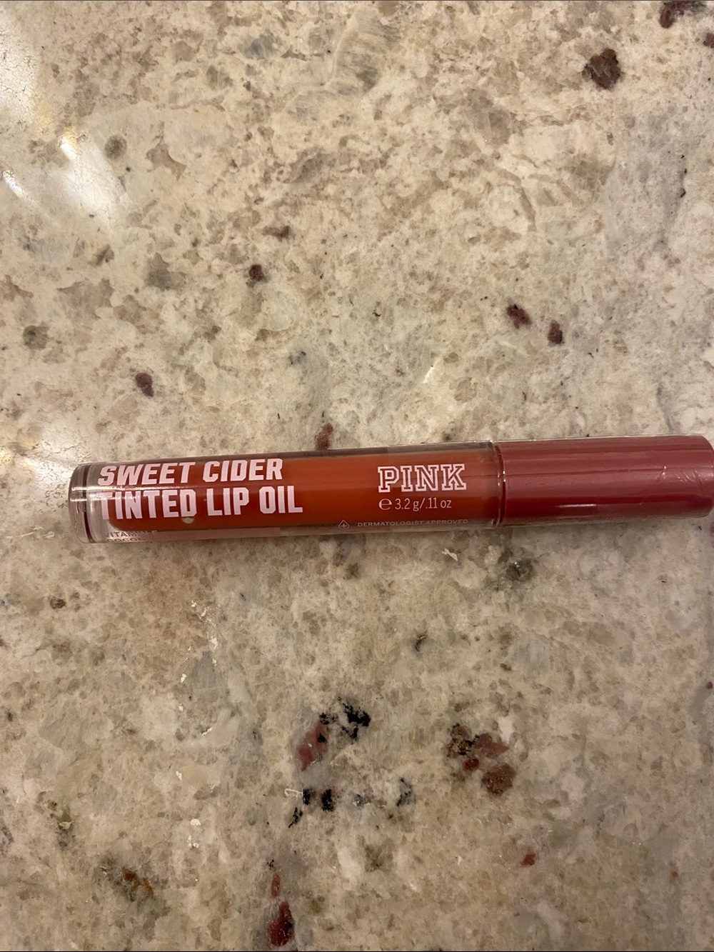 Sweet Cider Tinted Lip Oil - Pink Victoria’s Secret .11 oz new & sealed